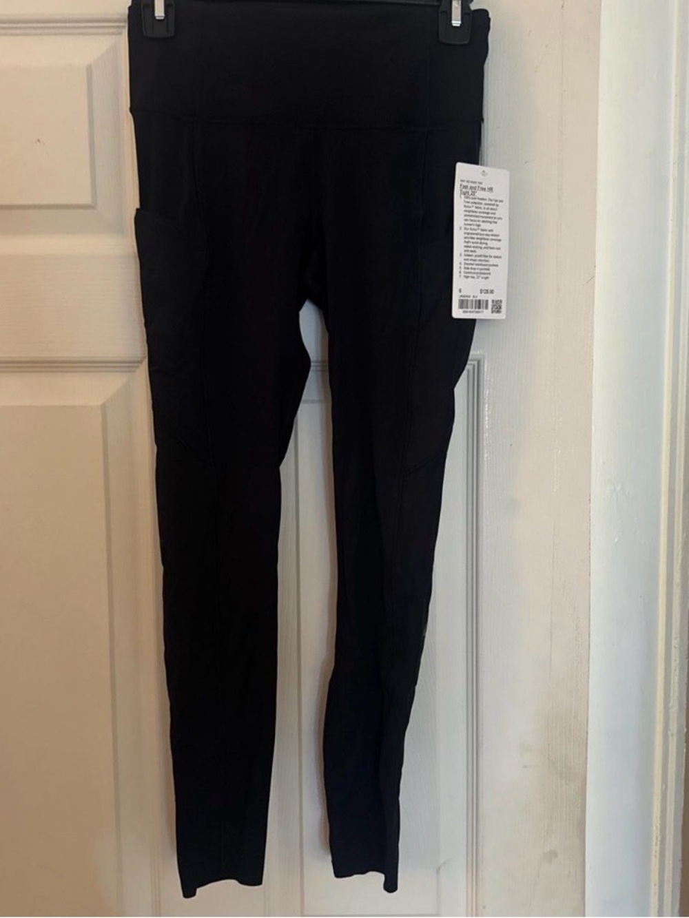 Lululemon Fast and Free HR 25” Tight Running Legging - Black - Size 4